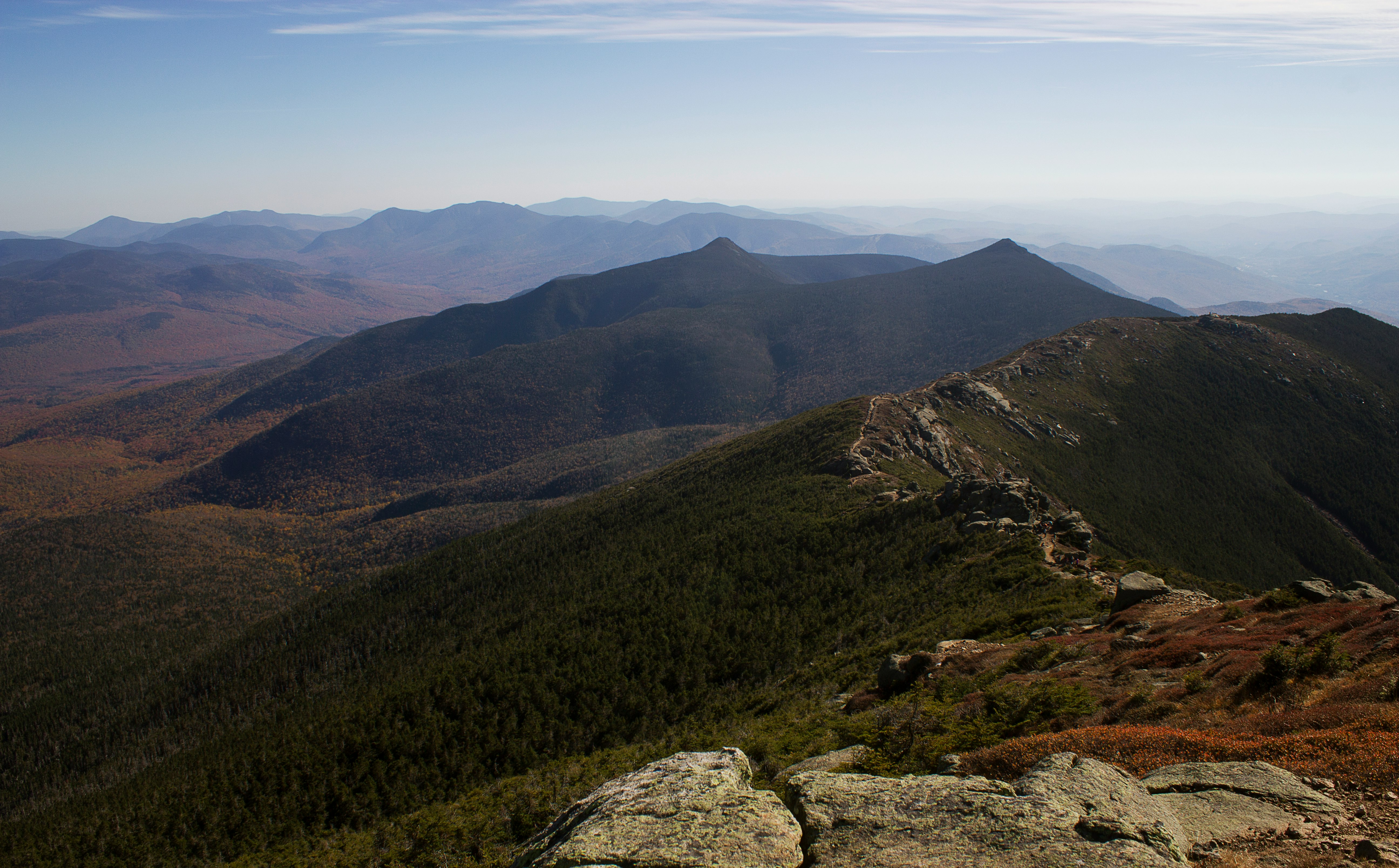 photo of green and brown mountains